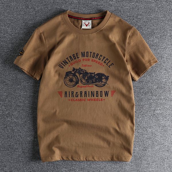 men's t-shirts summer american vintage short sleeve o-neck motorcycle print t-shirt men's fashion simple 100% cotton wash casual s, White;black
men's t-shirts summer american vintage short sleeve o-neck motorcycle print t-shirt men's fashion simple 100% cotton wash casual s, White;black