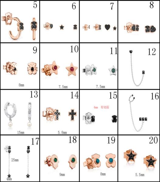 2020 100 925 sterling silver bear stud earrings classic pierced stud earrings jewelry manufacturers whole 76546052, Golden;silver
2020 100 925 sterling silver bear stud earrings classic pierced stud earrings jewelry manufacturers whole 76546052, Golden;silver