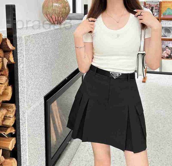 skirts designer matching letter triangle belt academy style a-line pleated skirt women's high waist short small spicy girl khmp, Black
skirts designer matching letter triangle belt academy style a-line pleated skirt women's high waist short small spicy girl khmp, Black