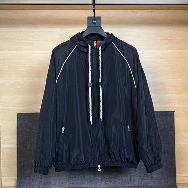 high version mens clothing hooded jacket nylon windbreaker designer jackets men women cardigan coat fashion zipper sweatshirt fashion mesh j, Black;brown
high version mens clothing hooded jacket nylon windbreaker designer jackets men women cardigan coat fashion zipper sweatshirt fashion mesh j, Black;brown
