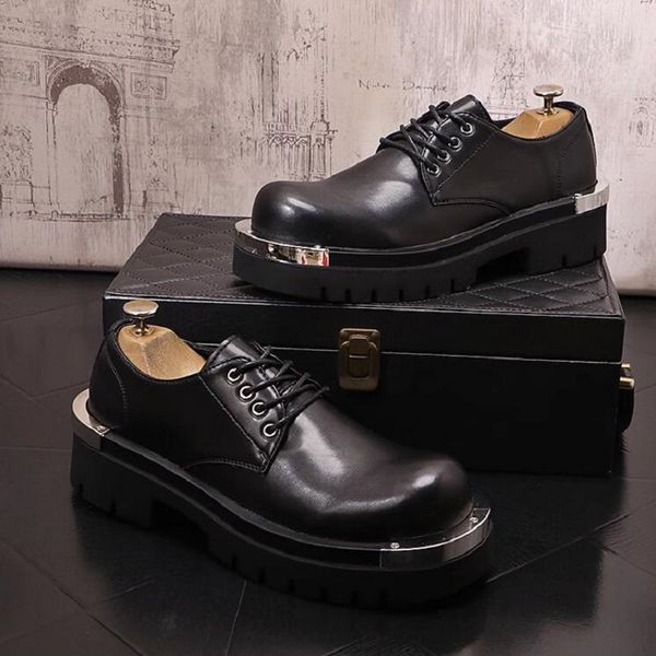 new arrival men fashion casual shoes male luxury designer personality youth trending thick bottom party smoking slippers 1aa20, Black
new arrival men fashion casual shoes male luxury designer personality youth trending thick bottom party smoking slippers 1aa20, Black