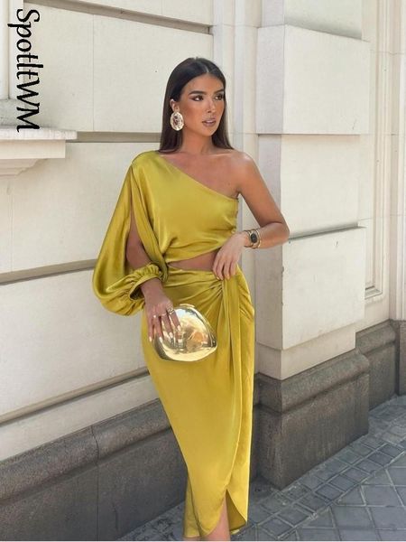 urban dresses cut out asymmetrical midi dres fashion one shoulder diagonal collar split 2023 summerlady party club vestido 230719, White;black
urban dresses cut out asymmetrical midi dres fashion one shoulder diagonal collar split 2023 summerlady party club vestido 230719, White;black