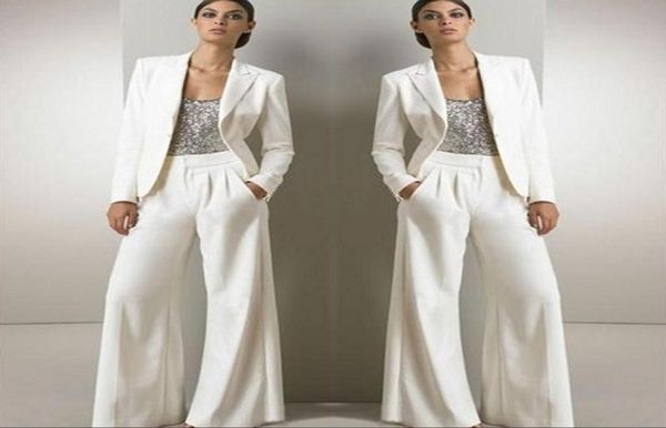 2018 white three pieces mother of the bride pant suits for silver sequined wedding guest dress with jackets plus size1076143, Black;red
2018 white three pieces mother of the bride pant suits for silver sequined wedding guest dress with jackets plus size1076143, Black;red