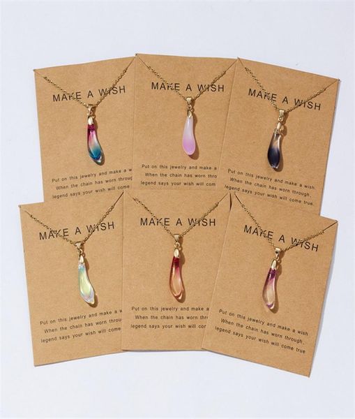 women vintage drop shaped opal pendant necklace fashion exquisite clavicle chain paper card necklaces boho jewelry gift7614168, Silver
women vintage drop shaped opal pendant necklace fashion exquisite clavicle chain paper card necklaces boho jewelry gift7614168, Silver