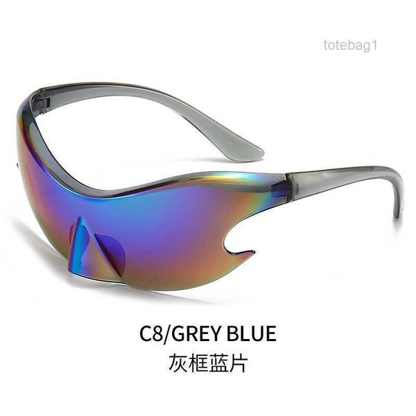 y2k science fiction glasses personalized punk sunglasses women's technology sense one piece colorful film riding 1 0dp0, White;black
y2k science fiction glasses personalized punk sunglasses women's technology sense one piece colorful film riding 1 0dp0, White;black
