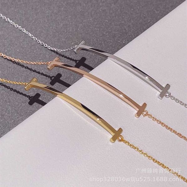 high version tiffay smile bracelet simple smooth t-shaped face handpiece 18k rose gold high edition t1 double t line, Black
high version tiffay smile bracelet simple smooth t-shaped face handpiece 18k rose gold high edition t1 double t line, Black