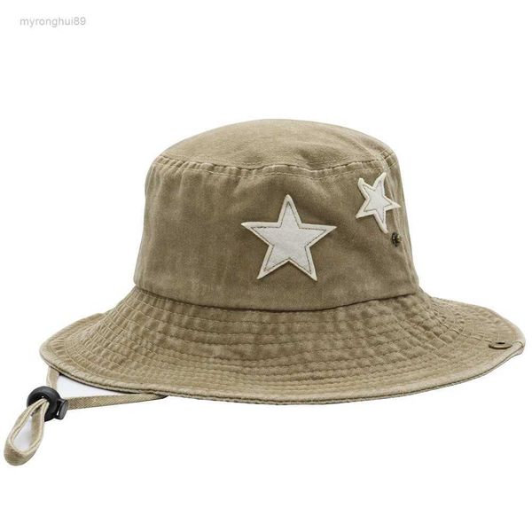 new versatile beach sunshade bucket hat star western cowboy outdoor mountaineering sunscreen sun 5go1 5go1, Blue;gray 
new versatile beach sunshade bucket hat star western cowboy outdoor mountaineering sunscreen sun 5go1 5go1, Blue;gray