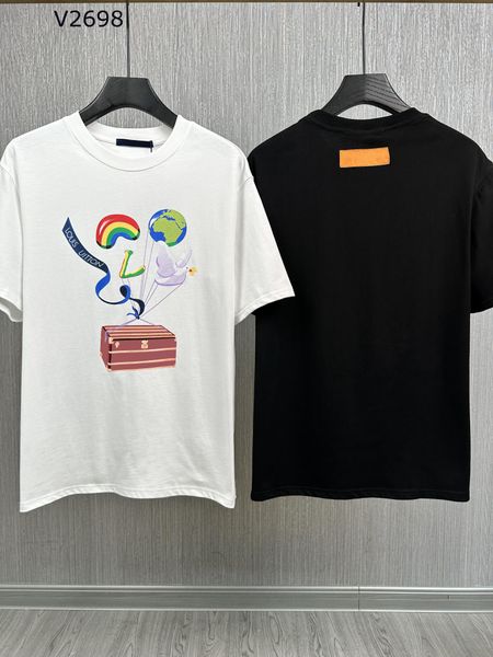 2023 new men's t-shirts designer casual chest spray letter print short sleeve luxury men's european size m-xxxl, White;black
2023 new men's t-shirts designer casual chest spray letter print short sleeve luxury men's european size m-xxxl, White;black