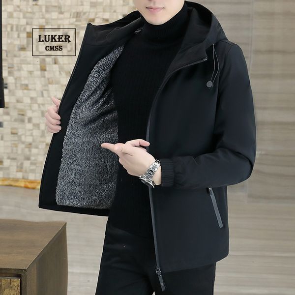 men's jackets luker cmss spring autumn men hooded jacket male outwear thermal fleece thick warm windbreaker fashion casual coat 5xl 230, Black;brown
men's jackets luker cmss spring autumn men hooded jacket male outwear thermal fleece thick warm windbreaker fashion casual coat 5xl 230, Black;brown