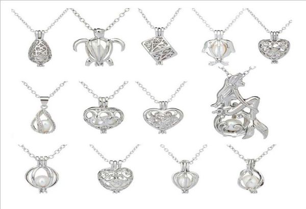 wish pearl gift 20mm heart cage chokers necklace for women with oyster love pearl pendant chain necklace colar5626467, Silver
wish pearl gift 20mm heart cage chokers necklace for women with oyster love pearl pendant chain necklace colar5626467, Silver