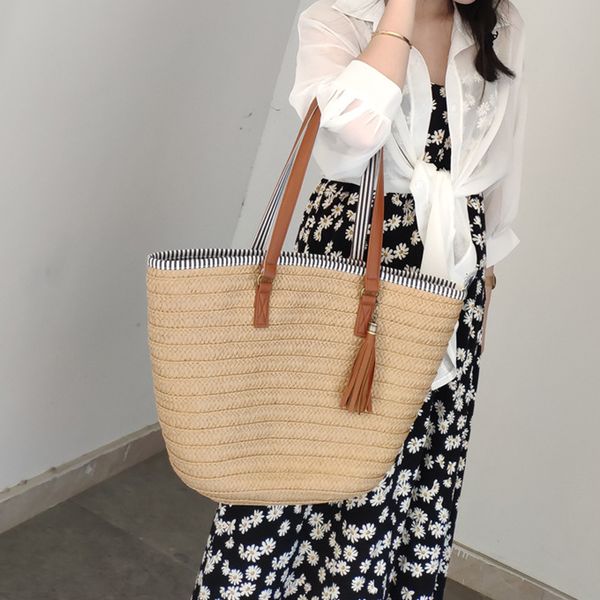 other s tassel design straw women shoulder s wicker woven hands handmade summer beach travel female large capacity tote purse 230718, Black;red
other s tassel design straw women shoulder s wicker woven hands handmade summer beach travel female large capacity tote purse 230718, Black;red
