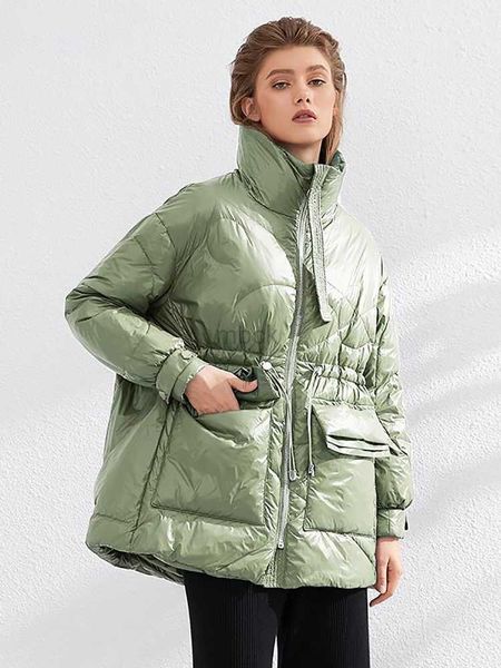 women's down parkas aachoae pure winter lightweight down jacket women thick warm batwing long sleeve loose doudoune pocket ultra light, Black
women's down parkas aachoae pure winter lightweight down jacket women thick warm batwing long sleeve loose doudoune pocket ultra light, Black