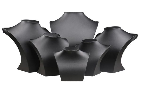 black pu leather necklace bust tall jewelry display stand neck form for jewellery window shelf exhibition counter stand xpiwt 1324529
black pu leather necklace bust tall jewelry display stand neck form for jewellery window shelf exhibition counter stand xpiwt 1324529
