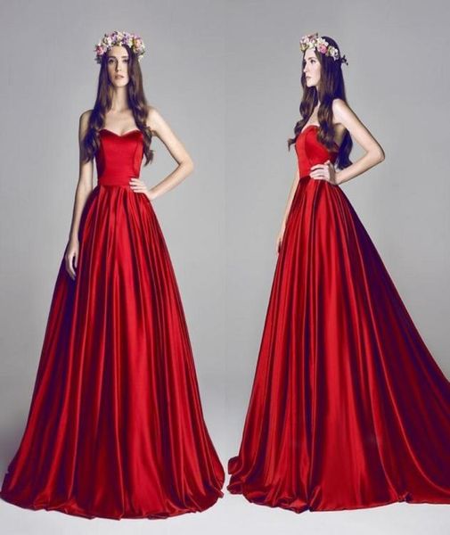 charming red satin prom dresses classic aline sweetheart sweep train party dress sleeveless evening dress custom made celeb7539860, Black
charming red satin prom dresses classic aline sweetheart sweep train party dress sleeveless evening dress custom made celeb7539860, Black