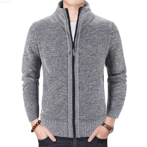 men's sweaters 2022 autumn winter new men's jacket slim fit stand collar zipper jacket men solid cotton thick warm men sweater l23, White;black
men's sweaters 2022 autumn winter new men's jacket slim fit stand collar zipper jacket men solid cotton thick warm men sweater l23, White;black