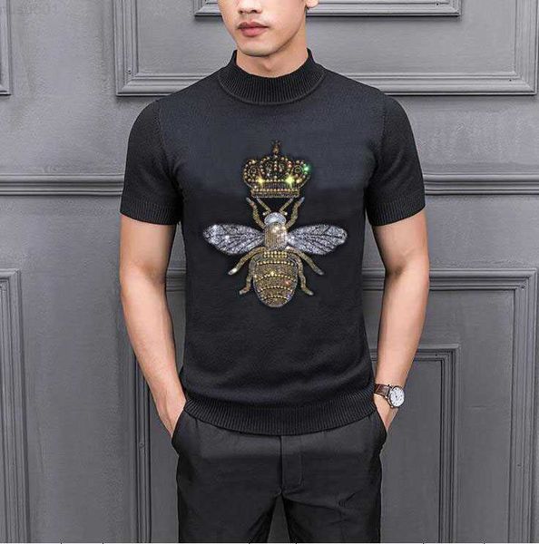 men's sweaters 2021 winter casual men's sweater o-neck rhinestones slim fit knittwear mens sweaters pullovers pullover men pull ho, White;black
men's sweaters 2021 winter casual men's sweater o-neck rhinestones slim fit knittwear mens sweaters pullovers pullover men pull ho, White;black