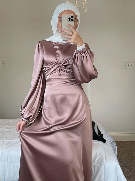 ethnic clothing eid satin abaya muslim long dres elegant wrap front belted hijab modest dresses party arabic islam turkey abayas ramadan 230, Red
ethnic clothing eid satin abaya muslim long dres elegant wrap front belted hijab modest dresses party arabic islam turkey abayas ramadan 230, Red