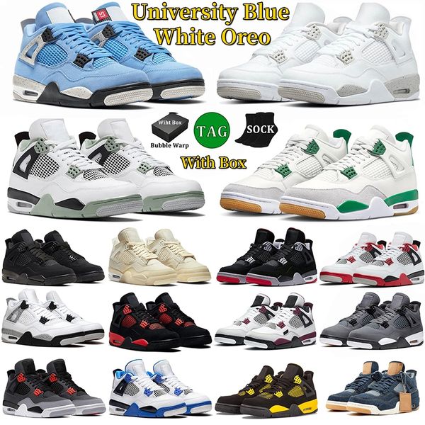 og jumpman 4 baskteball shoes 4s men women white oreo university blue seafoam sb pine green black cat red thunder cool grey trainers sports
og jumpman 4 baskteball shoes 4s men women white oreo university blue seafoam sb pine green black cat red thunder cool grey trainers sports
