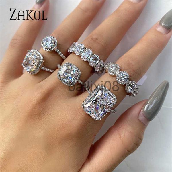 band rings zakol 2 pcs pk fashion geometry cz zirconia engagement rings set for women classic crystal square party wedding jewelry j230719, Silver
band rings zakol 2 pcs pk fashion geometry cz zirconia engagement rings set for women classic crystal square party wedding jewelry j230719, Silver