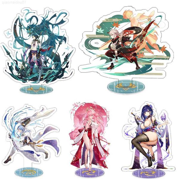 key rings anime figure genshin impact xiao venti hutao zhongli acrylic model on the stand deskdecoration standing sign keychain l230719, Slivery;golden
key rings anime figure genshin impact xiao venti hutao zhongli acrylic model on the stand deskdecoration standing sign keychain l230719, Slivery;golden