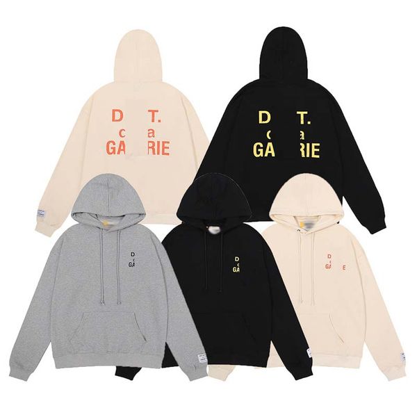 

Designer Hoodies For Men Women Pullover Hoody Sweatshirt Letter Printed Long Sleeve Jumper Crewneck Loose Hooded Sweater Cotton Streetwear Clothing S-XL, Apricot