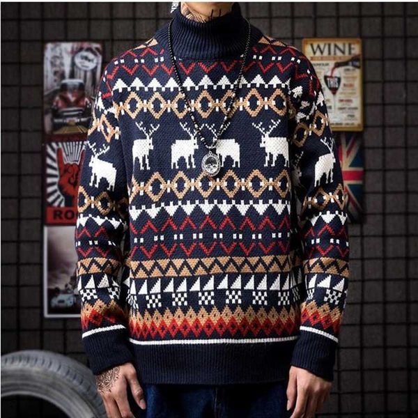 men's sweaters men's causal half turtleneck sweater deer printed autumn spring christmas pullover knitted jumper sweaters slim fit, White;black
men's sweaters men's causal half turtleneck sweater deer printed autumn spring christmas pullover knitted jumper sweaters slim fit, White;black