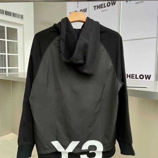 sports hooded sweater mens hoodie y3 sweatshirt designer hoodies men women pullover jacket oversize sweaters, Black 
sports hooded sweater mens hoodie y3 sweatshirt designer hoodies men women pullover jacket oversize sweaters, Black