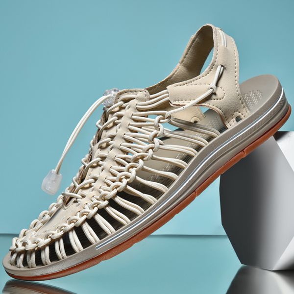 sandals summer men sandals women slippers weaving design beach sandals breathable casual flat male sandals outdoor couples sandals 230719, Black
sandals summer men sandals women slippers weaving design beach sandals breathable casual flat male sandals outdoor couples sandals 230719, Black