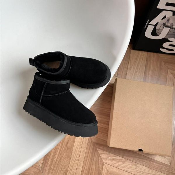 australia classical snow boots designer tasman swinter sheepskin boots fashion ladies tazz platform fur slippers classic ultra mini suede wo, Black
australia classical snow boots designer tasman swinter sheepskin boots fashion ladies tazz platform fur slippers classic ultra mini suede wo, Black