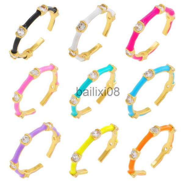 band rings 2022 new trendy colorful geometric glaze enamel rings for women lady copper gold color dripping oil cz crystal rings jewelry j230, Silver
band rings 2022 new trendy colorful geometric glaze enamel rings for women lady copper gold color dripping oil cz crystal rings jewelry j230, Silver