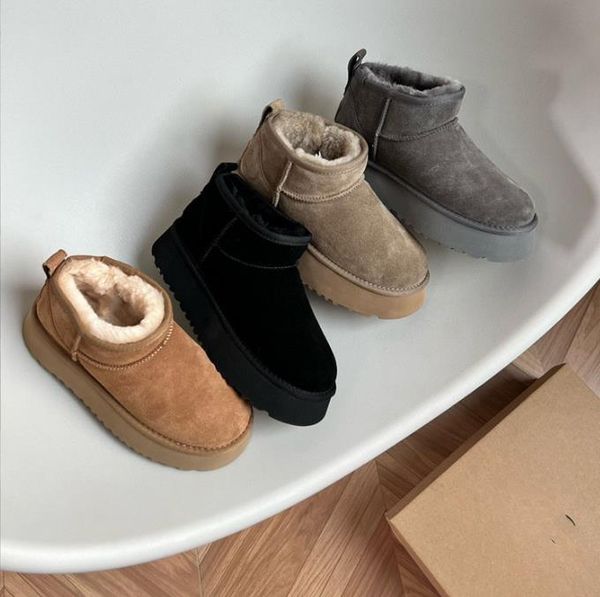 designer ultra mini snow boots women tazz high platform boot womens australia soot winter warm wool shoes australian bootes fur sheepskin an, Black 
designer ultra mini snow boots women tazz high platform boot womens australia soot winter warm wool shoes australian bootes fur sheepskin an, Black
