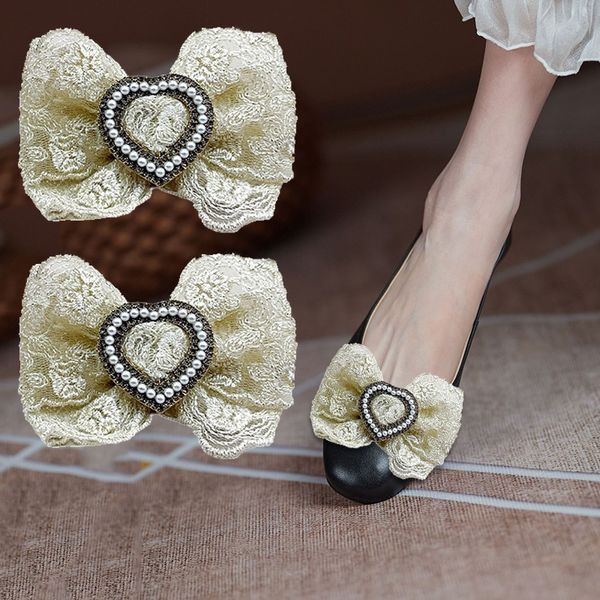 shoe parts accessories lace bow shoe clip with pearl shoe decoration fashion bride's shoe decoration removable shoe buckle suitable for, White;pink
shoe parts accessories lace bow shoe clip with pearl shoe decoration fashion bride's shoe decoration removable shoe buckle suitable for, White;pink
