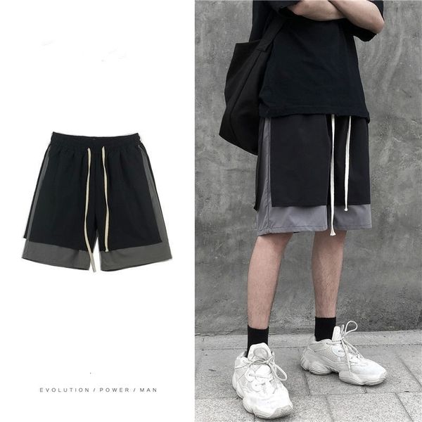 men's shorts summer tooling shorts male ins trend students loose wild five point pants straight wide leg cec casual 230718, White;black
men's shorts summer tooling shorts male ins trend students loose wild five point pants straight wide leg cec casual 230718, White;black