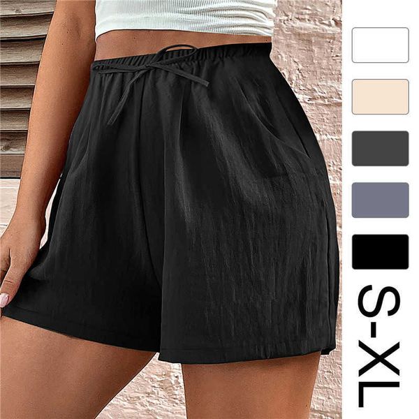 women's shorts oversize running shorts summer cotton linen shorts high waist black shorts women xl mini trousers casual basic short spo, White;black
women's shorts oversize running shorts summer cotton linen shorts high waist black shorts women xl mini trousers casual basic short spo, White;black