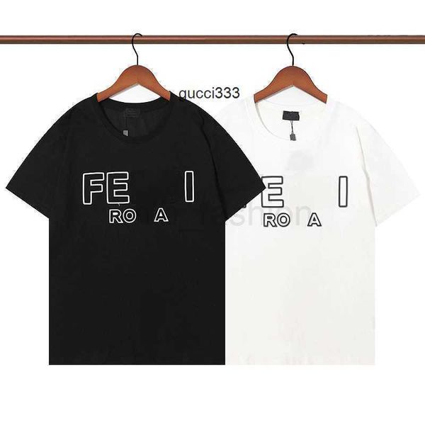 fashionablecomfortable fendyly cotton ff designer letters luxury casual classic women's new embossed t-shirt ins short sleeve men', White;black
fashionablecomfortable fendyly cotton ff designer letters luxury casual classic women's new embossed t-shirt ins short sleeve men', White;black