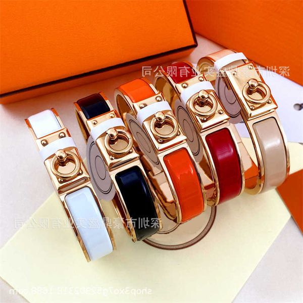 designer hrems bracelets for sale high version home enamel lock head button circular ring bracelet female titanium steel with precision cnc, Black
designer hrems bracelets for sale high version home enamel lock head button circular ring bracelet female titanium steel with precision cnc, Black