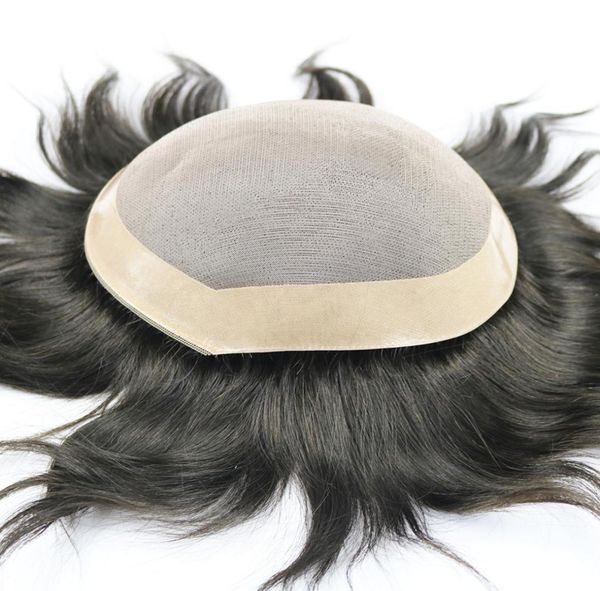 100 natural human hair toupee fine mono lace base replacement system straight hairsystem wigs for men1410468, Black
100 natural human hair toupee fine mono lace base replacement system straight hairsystem wigs for men1410468, Black
