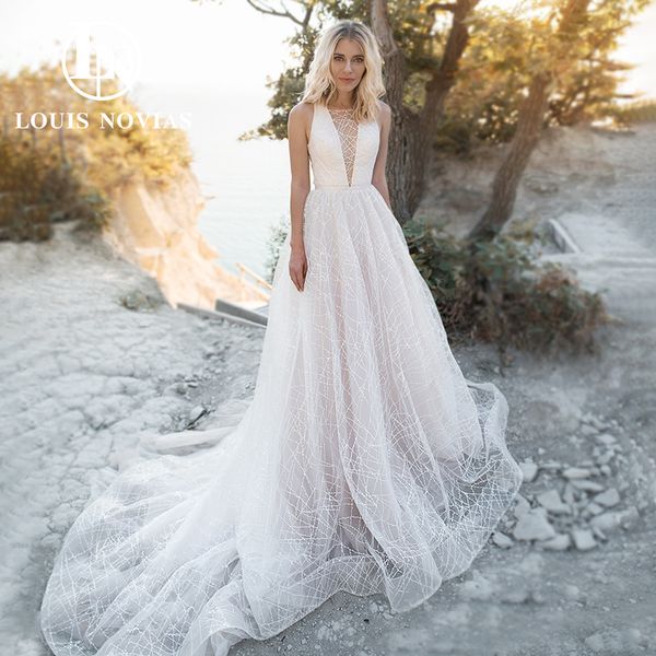 classy a-line wedding dress 2023 deep v-neck pleats beading sash brush train flowy lace dress for bride vestidos de novia, White
classy a-line wedding dress 2023 deep v-neck pleats beading sash brush train flowy lace dress for bride vestidos de novia, White