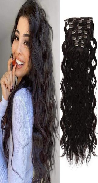clip in hair extensions synthetic hair extensions for women natural wave hair heat resistant fiber blonde2592313, Black;brown
clip in hair extensions synthetic hair extensions for women natural wave hair heat resistant fiber blonde2592313, Black;brown