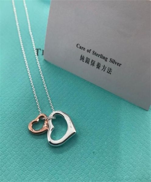 11 original tif sterling silver 925 necklace classic elegant rose gold double heart pendant for ladies 2202168669126
11 original tif sterling silver 925 necklace classic elegant rose gold double heart pendant for ladies 2202168669126