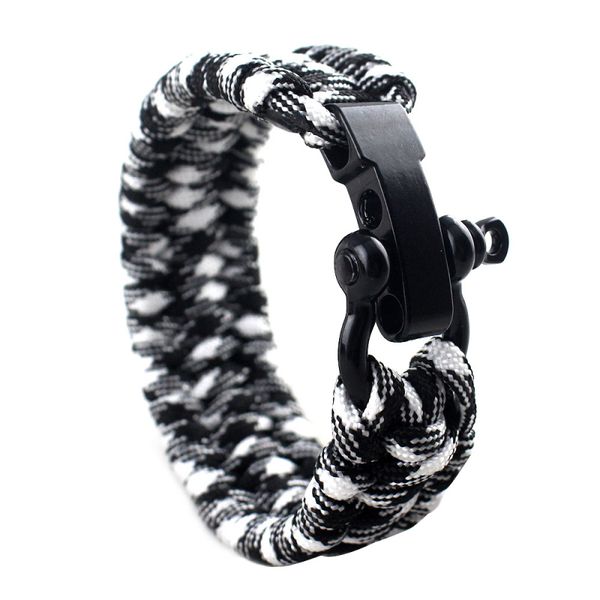 outdoor survival stainless steel buckle bracelets braided paracord bracelet for men, Golden;silver
outdoor survival stainless steel buckle bracelets braided paracord bracelet for men, Golden;silver