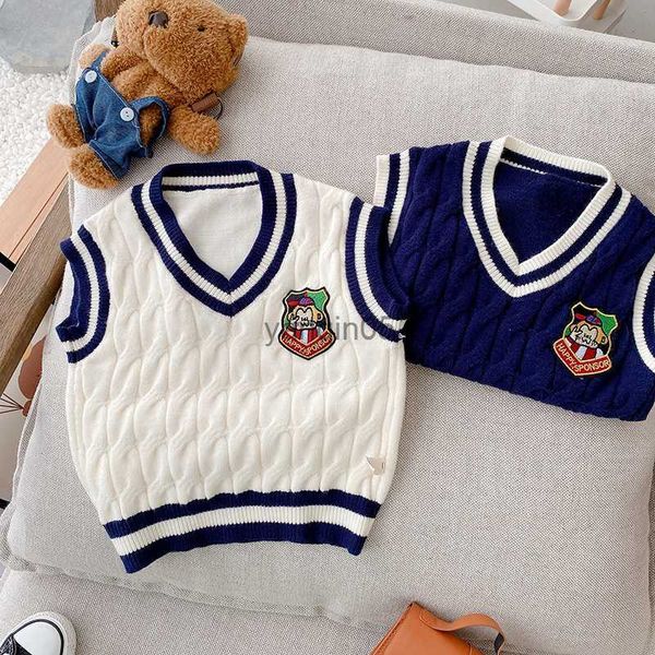 pullover 2022 autumn girls boys sweaters baby kids children knitting vest waistcoat hkd230719, Blue
pullover 2022 autumn girls boys sweaters baby kids children knitting vest waistcoat hkd230719, Blue