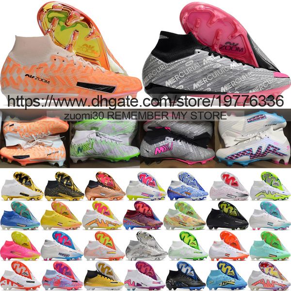 send with bag quality kids womens soccer boots zoom mercuriales superflys 9 elite fg acc socks football cleats mbappe cr7 high ankle men kni, Black
send with bag quality kids womens soccer boots zoom mercuriales superflys 9 elite fg acc socks football cleats mbappe cr7 high ankle men kni, Black