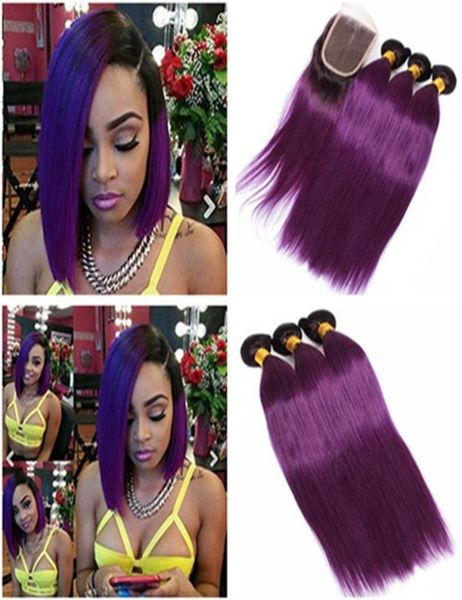 straight purple ombre virgin peruvian human hair bundle deals with closure 4pcs lot two tone 1bpurple ombre weaves with 4x4 lace 3492043, Black;brown
straight purple ombre virgin peruvian human hair bundle deals with closure 4pcs lot two tone 1bpurple ombre weaves with 4x4 lace 3492043, Black;brown