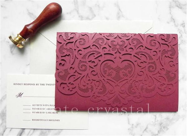 burgundy lace pocket laser cut wedding invitation suite for vintage wedding laser cut pocket folder insert card rsvp and enve4794988, Black
burgundy lace pocket laser cut wedding invitation suite for vintage wedding laser cut pocket folder insert card rsvp and enve4794988, Black