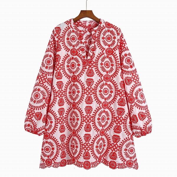 basic casual dresses oversize embroidery dres spring 2023 fashion oneck long sleeve above knee female mini vestido loose clothing 230718, Black;gray
basic casual dresses oversize embroidery dres spring 2023 fashion oneck long sleeve above knee female mini vestido loose clothing 230718, Black;gray