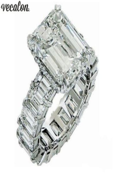 vecalon 2019 vintage princess cut ring 925 sterling silver 6ct diamond engagement wedding band rings for women finger jewelry7141784, Slivery;golden
vecalon 2019 vintage princess cut ring 925 sterling silver 6ct diamond engagement wedding band rings for women finger jewelry7141784, Slivery;golden