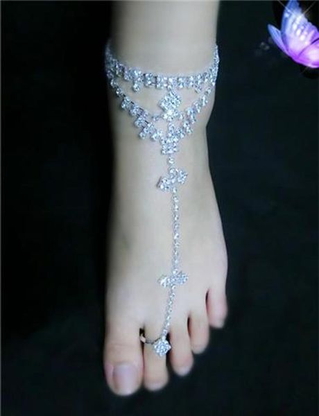 crystal women bride barefoot sandal foot jewelry anklet chain beach sandal with toe ring lady party anklet wedding bridal acc8843733, Black
crystal women bride barefoot sandal foot jewelry anklet chain beach sandal with toe ring lady party anklet wedding bridal acc8843733, Black