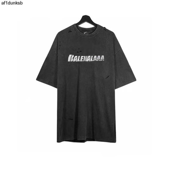 cotton old t shirt men women balencaigaly t-shirt tee cotton print made balencigaly broke hole crew neck vintage oversized fit lovers paris, White;black
cotton old t shirt men women balencaigaly t-shirt tee cotton print made balencigaly broke hole crew neck vintage oversized fit lovers paris, White;black