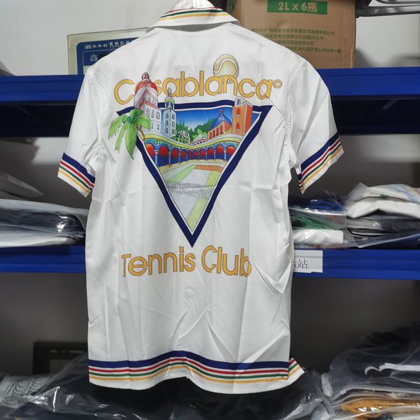 mens casual shirts colorful striped tennis court printed thin silk casablanca short shirt hawaii beach holiday surfing shirt 230718, White;black
mens casual shirts colorful striped tennis court printed thin silk casablanca short shirt hawaii beach holiday surfing shirt 230718, White;black